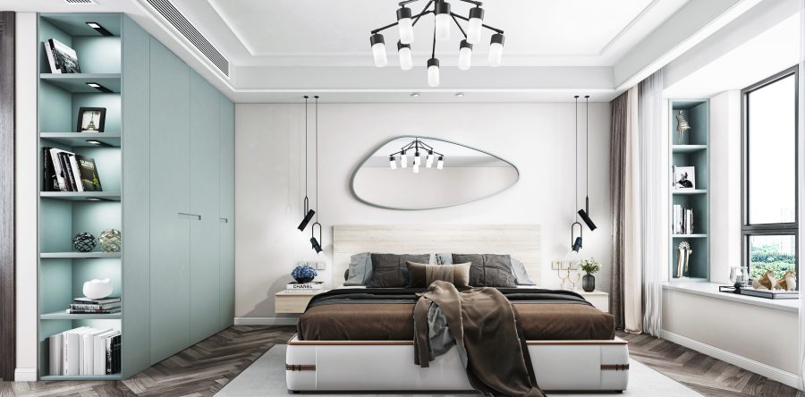 Armario Batiente laca verde